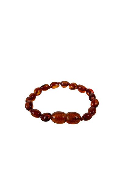 Saff Doğal Taş Certified Baby Amber Bracelet Certified Drop Amber210500
