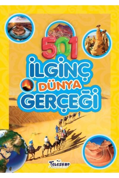 Teleskop Yayınları 501 İlginç Dünya Gerçeği kitabı - Emre Erdoğan - Teleskop ...