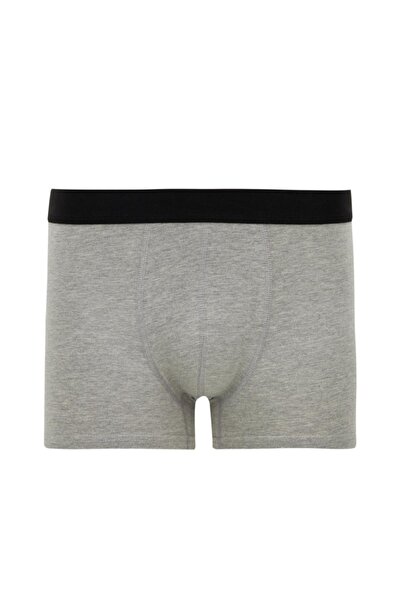 DeFacto Men's Red Flexible Fabric Standard Mold 3-Piece Boxer M9093AZ21AU