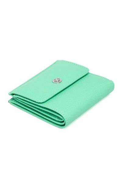 Tergan Green Genuine Leather Women's Wallet 05627K2A