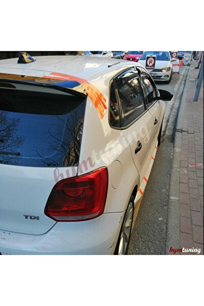 HYM TUNİNG Vw Polo Yarasa Ayna Kapağı 2009 - 2017 6r / 6c, Parlak Siyah
