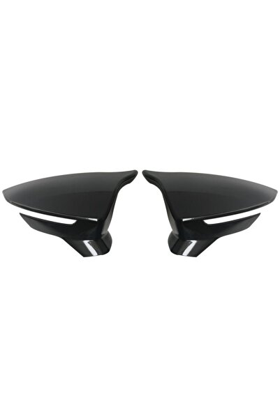 HYM TUNİNG Seat Leon Mk3 Yarasa Ayna Kapağı - Parlak Siyah Abs Plastik