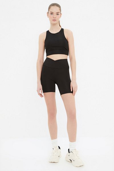 Trendyol Collection Sport-Leggings - Schwarz - Hoher Bund