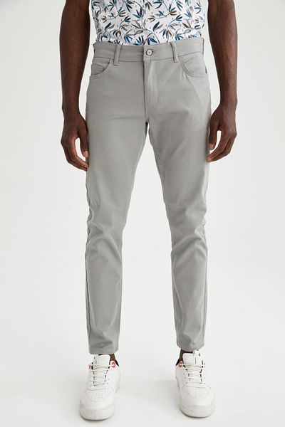 DeFacto Basic Slim Fit Pocketed Chino Pants