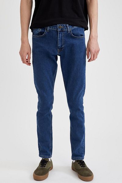 DeFacto Carlo Skinny Fit κανονική μέση στενό τζιν παντελόνι