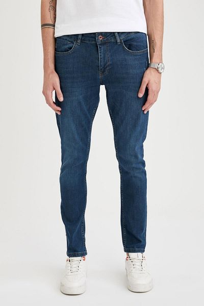 DeFacto Carlo Skinny Fit κανονική μέση στενό τζιν παντελόνι