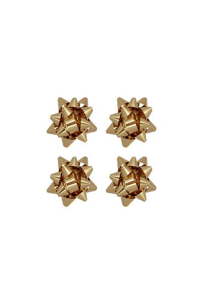 İpek Böceği Gift Package Bow Gold Color 10 Pieces