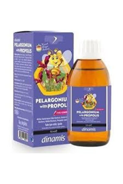 DİNAMİS Pelargonium With Propolis Şurup 150 ml