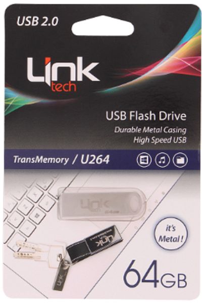 Linktech U264 Ultra 64Gb Metal USB Flash Memory 25Mb/S
