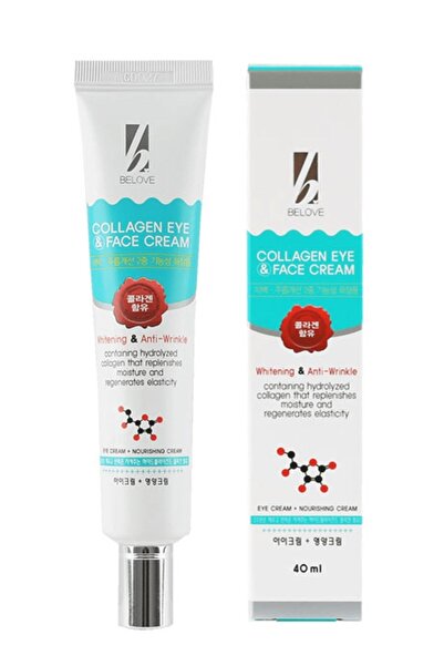 FOODAHOLIC Kolajen Göz ve Yüz Kremi 40 ml Yaşlanma Karşıtı Nemlendirici Aydınlatıcı Bakım