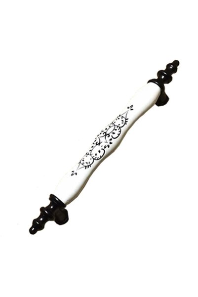 KAHRAMANOĞLU Porselen Siyah Asos 243 Kulp 128 Mm (Platin)