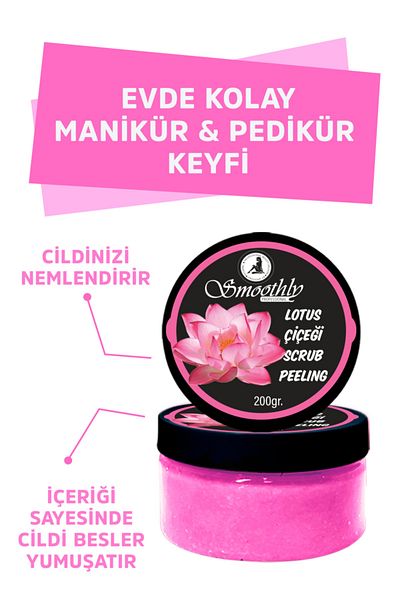 Smoothly Revitalizing & Softening Hand, Foot and Body Care Peeling with Lotus Flower Extract 200gr