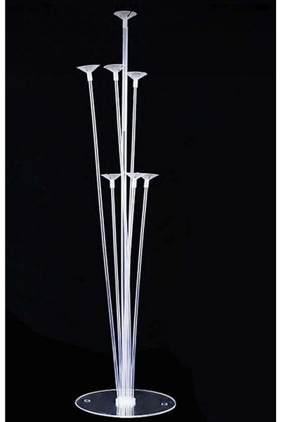 Lema Store Balloon Stand 7 Pick Transparent Plexi Base