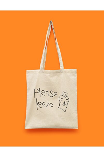 Yap Yolla Ateez Bez Çanta | Please Leave