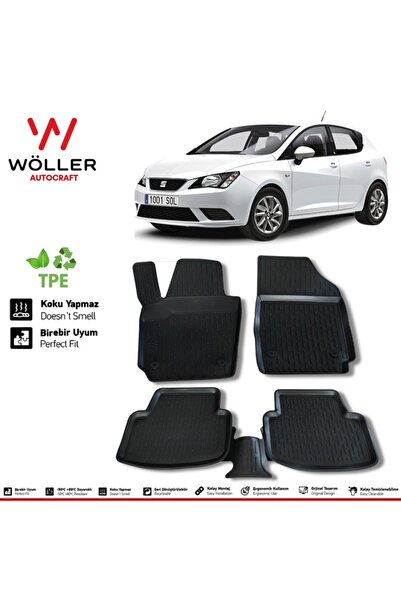 wöller Seat Ibiza Paspas 2009 2017 Arası 3d Havuzlu Paspas