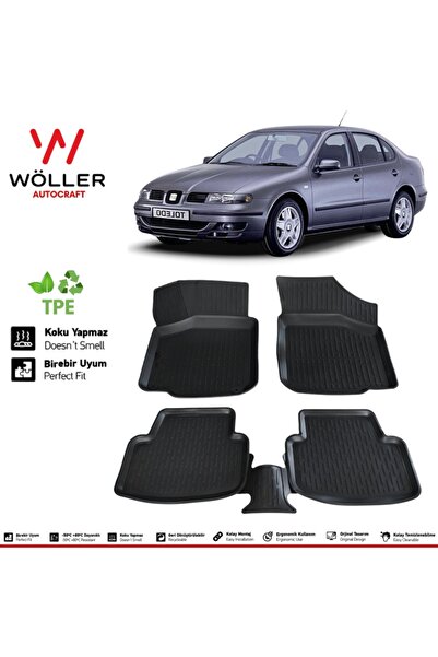 wöller Seat Toledo Paspas 1999 2005 Arası 3d Havuzlu Paspas