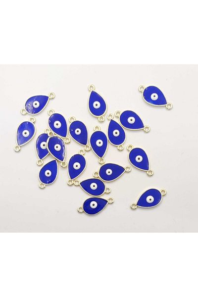 yiğit aksesuar 5 Pieces Drop Evil Eye Necklace Bracelet