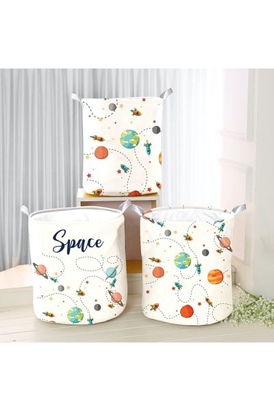 instababyrooms Triple Digital Printed Basket Model - 018