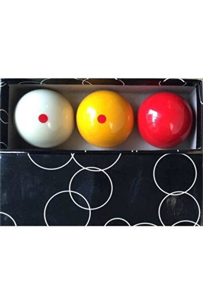 Genel Markalar Bilardo Topu Karambol Top Benekli - Üç Top