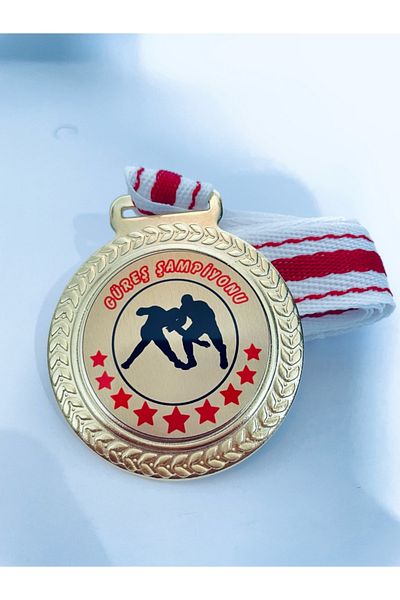Lider Baskı 10 Μετάλλια Πρωταθλητή Πάλης - Ψηφιακή Εκτύπωση 1η Μετάλλιο ποιότητας