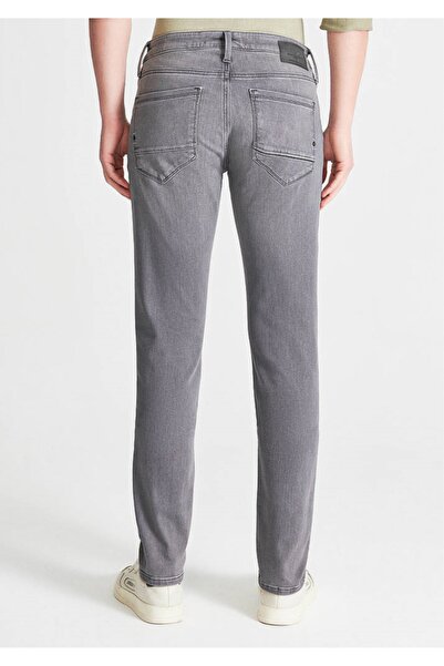 Mavi M0035132195 Mavi Marcus Düz Kesim Erkek Jean Pantolon Açık Gri