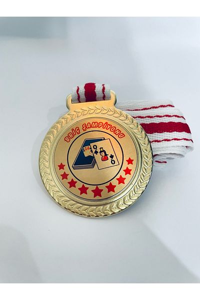 Lider Baskı 10 Μετάλλιο Champion Bridge - Ψηφιακό τυπωμένο 1ο Μετάλλιο ποιότητας