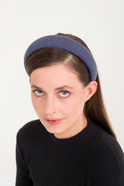 BAHELS Colecția de blugi întunecați pentru femei Crown Hair Band