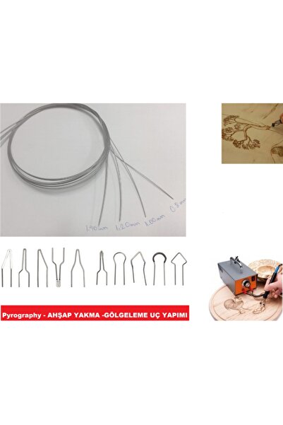 CEKSAN Ahşap Yakma- Pyrography- Gölgeleme Havyası Uçlarının Yapımına Uygun Te...