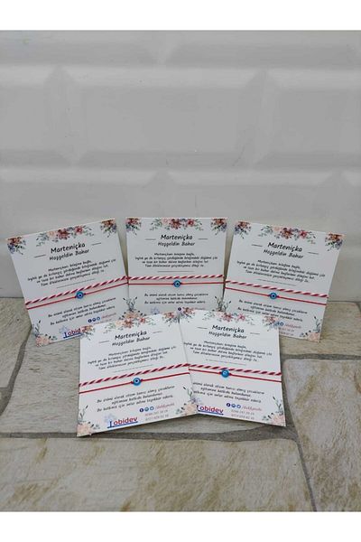 OBİDEV Marteniçka Wish Bracelet Set 5 Pieces