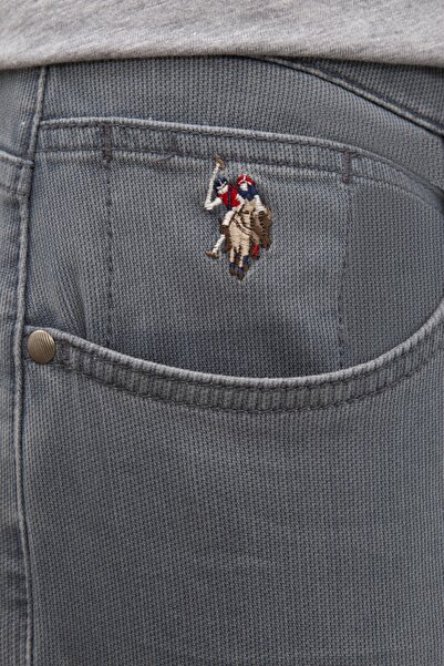 U.S. Polo Assn. U.s. Polo Erkek Slim Fit Denim Pantolon 1204378 Corda 006 Antrasit