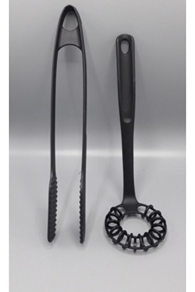 Plastlife Spiral Beater and Serving Tongs