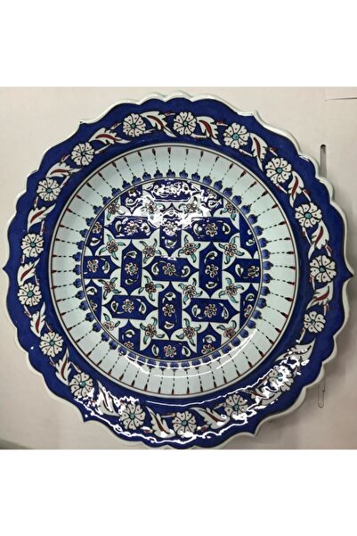 Sultan Çini -çini El Emeği Teşhip Sanatı Özel Tasarım Kabartma Desenli Çini 3...