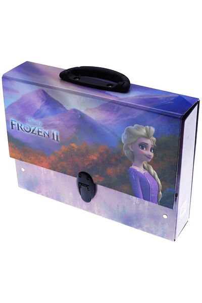 KESKİN COLOR Pink Frozen School Folder with Handle