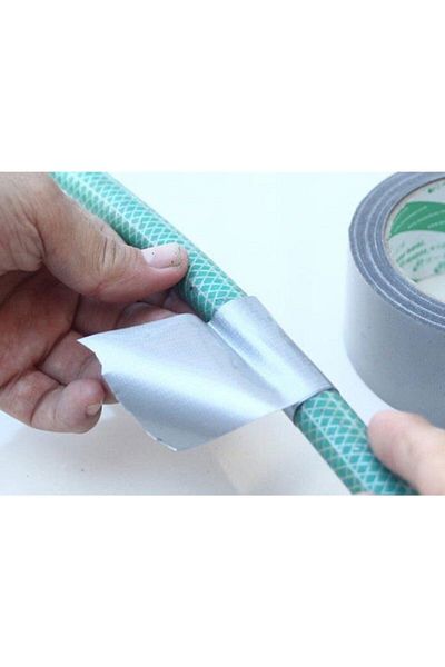Karaaliler Repair Tape 46 Mm X 10 Meters Multipurpose Gray Duct Tape Strong Sealing Reinforcement Tape