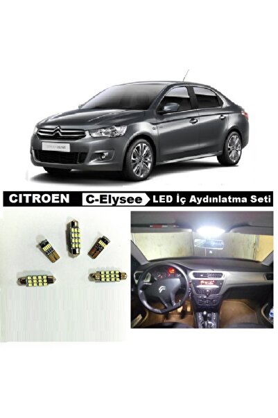 Fardoktoru Cıtroen C-elysee Led Iç Aydınlatma Ampul Seti Beyaz
