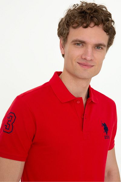 U.S. Polo Assn. Red Men's T-Shirt