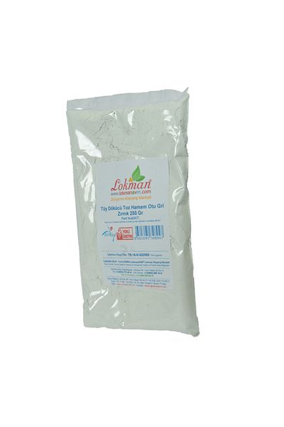 LokmanAVM Gray Zırnık Hair Removal Bath Herb - 250 Gr Package