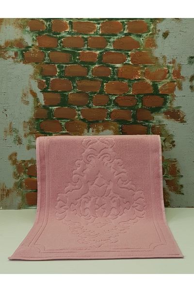 Özdilek Ornament Foot Towel 2 Pieces - Dark Pink