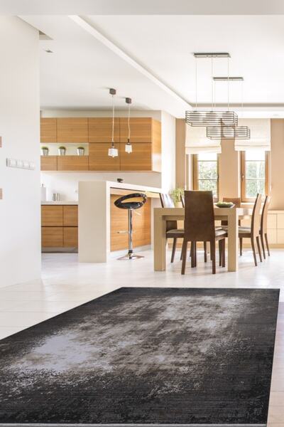 Royal Halı Royal Picasso Po07a Kahverengi Eskitme Dokuma Taban Halı