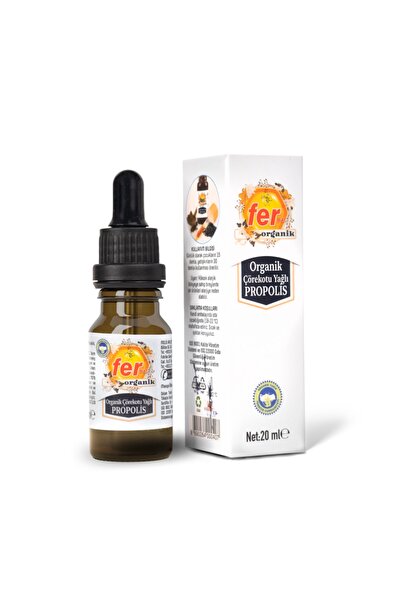 ferbal Organik Çörekotu Yağlı Propolis 20 ml
