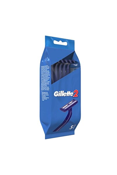 Gillette 2 Tıraş Bıçağı 5'li Poşet
