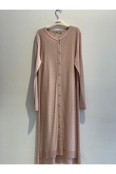 Kayra Cardigan lung cu nasturi pentru femei