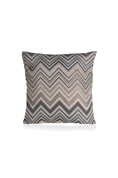 VIVION Husă de pernă în zig-zag