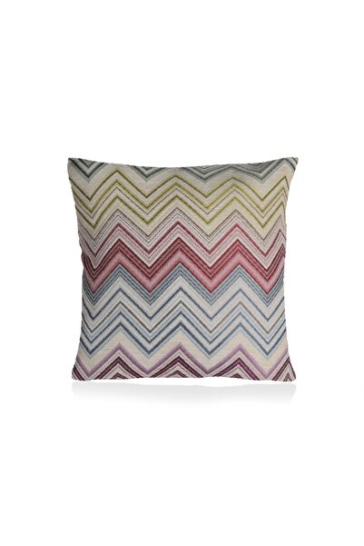 VIVION Husă de pernă în zig-zag