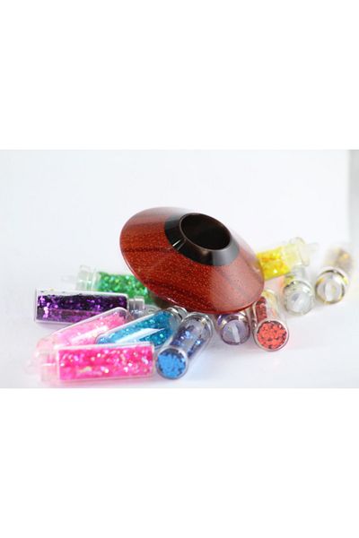 elif ney - Buffalo Horn Inlaid with Blood Tree Başpare