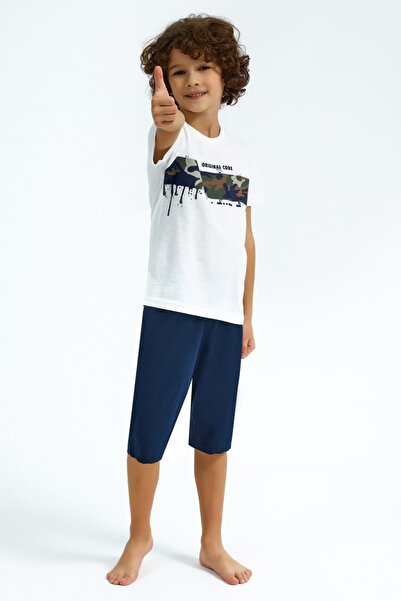 Rolypoly Men's Father and Son Combination Capri Suit