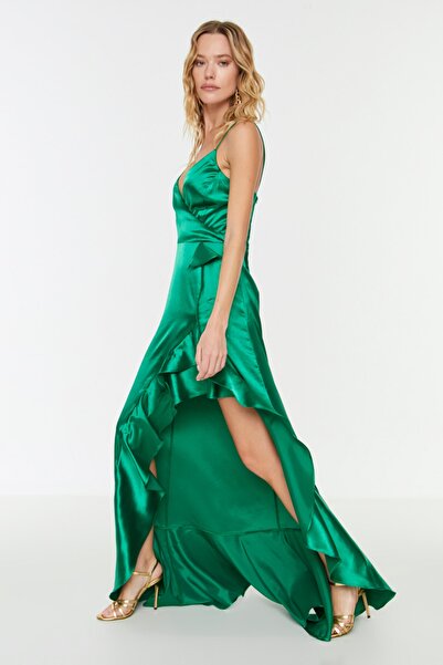 Trendyol Collection Abendkleid & Abschlusskleid - Grün - A-Linie