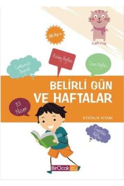Bir Ocak Yayınları كتاب نشاط أيام وأسابيع معينة 36 شهرًا إليف ألكان