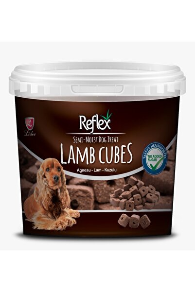 Reflex Semi Moist Dog Treat Lamb Cubes - Kuzulu Küp Ödül 500 Gr