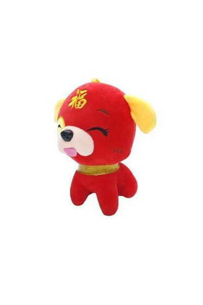 Kızılkaya Oyuncak Plush Chinese Christmas Dog Gogo -1809060-short neckline